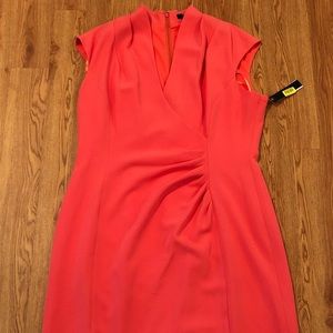 Faux Wrap Dress
